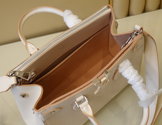 Louis Vuitton Grenelle Tote PM Bag in Quartz White Epi Grained Cowhide Leather M57681 Replica