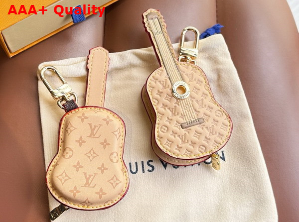 Louis Vuitton Guitar Pouch Bag Charm M02032 Replica