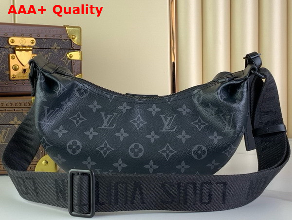 Louis Vuitton Hamac Bag PM Monogram Eclipse Coated Canvas M47158 Replica