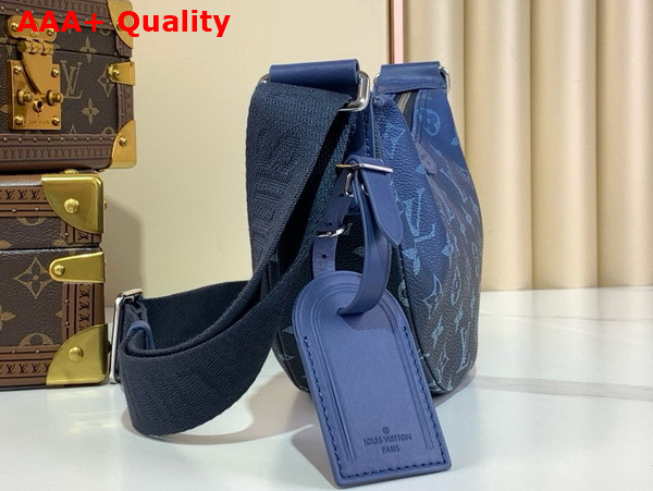 Louis Vuitton Hamac Bag PM Navy Blue Monogram Gradient Coated Canvas M11594 Replica