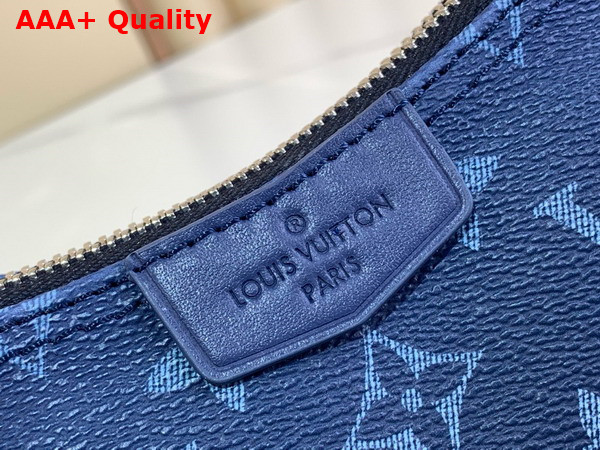 Louis Vuitton Hamac Bag PM Navy Blue Monogram Gradient Coated Canvas M11594 Replica