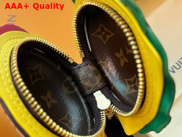 Louis Vuitton Hamburger Bag Charm in Cowhide Leather Replica