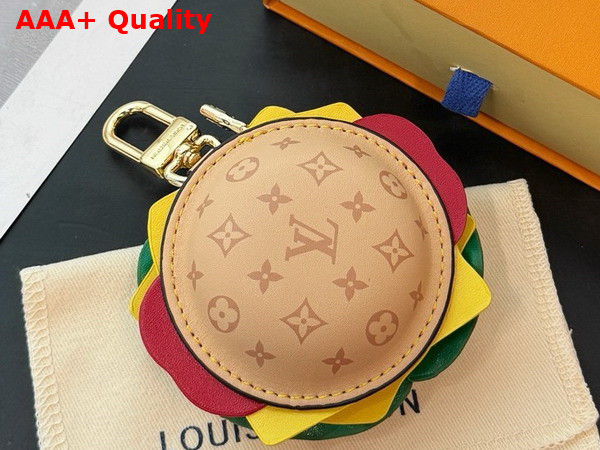Louis Vuitton Hamburger Bag Charm in Cowhide Leather Replica