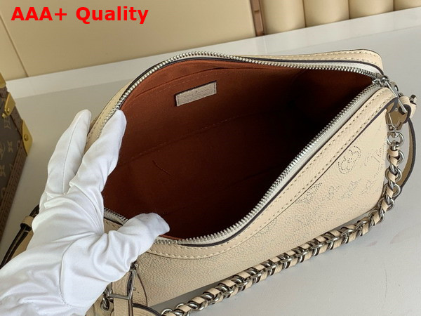 Louis Vuitton Hand It All PM Bag in Creme Beige Mahina Calfskin M24114 Replica