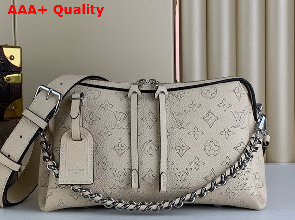 Louis Vuitton Hand It All PM Bag in Creme Beige Mahina Calfskin M24114 Replica