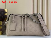 Louis Vuitton Hand It All PM Bag in Galet Gray Mahina Calfskin M24255 Replica