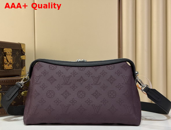 Louis Vuitton Hand it All PM Mahogany Perforated Mahina Calfskin Leather M2A652 Replica