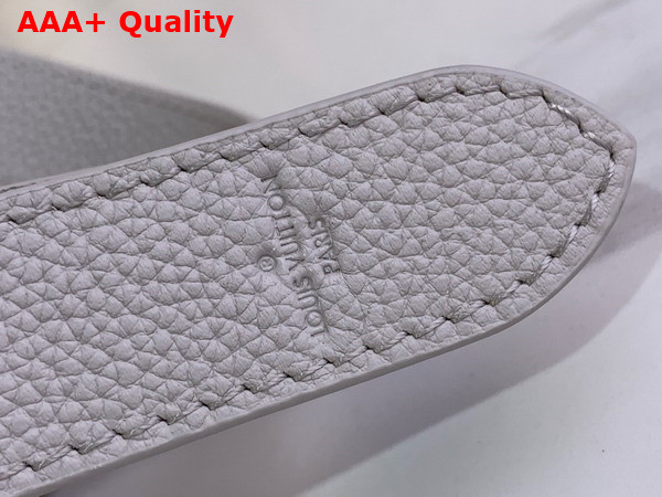 Louis Vuitton Hand it All PM Pink Gray Perforated Mahina Calfskin Leather M13157 Replica