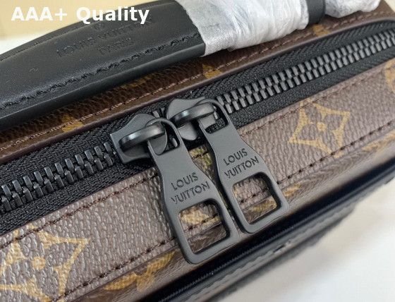 Louis Vuitton Handle Soft Trunk Monogram Macassar M45935 Replica