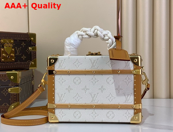 Louis Vuitton Handle Trunk in Monogram Heritage Coated Canvas M14440 Replica