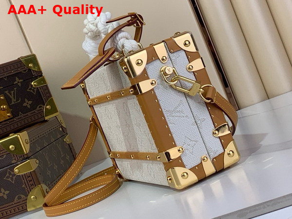 Louis Vuitton Handle Trunk in Monogram Heritage Coated Canvas M14440 Replica
