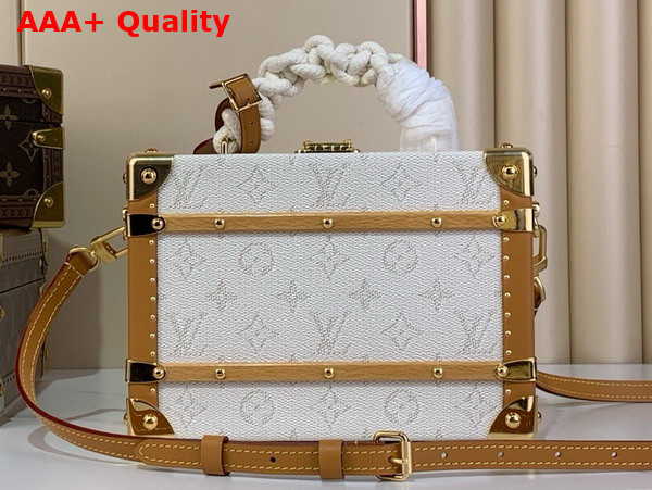 Louis Vuitton Handle Trunk in Monogram Heritage Coated Canvas M14440 Replica