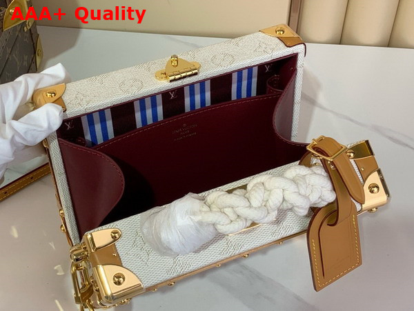 Louis Vuitton Handle Trunk in Monogram Heritage Coated Canvas M14440 Replica