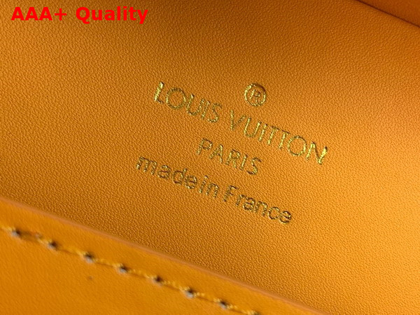 Louis Vuitton Handle Trunk in Yellow Monogram Heritage Coated Canvas M12458 Replica