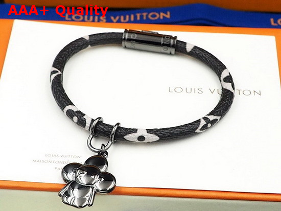 Louis Vuitton Hang It Bracelet Monogram Eclipse Canvas M8002E Replica
