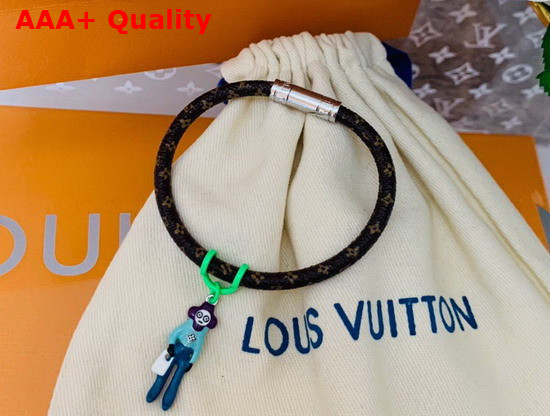 Louis Vuitton Hang It Mascots Bracelet Green MP287E Replica