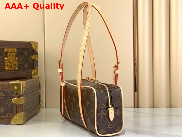 Louis Vuitton Hang On Handbag in Monogram Coated Canvas M47031 Replica