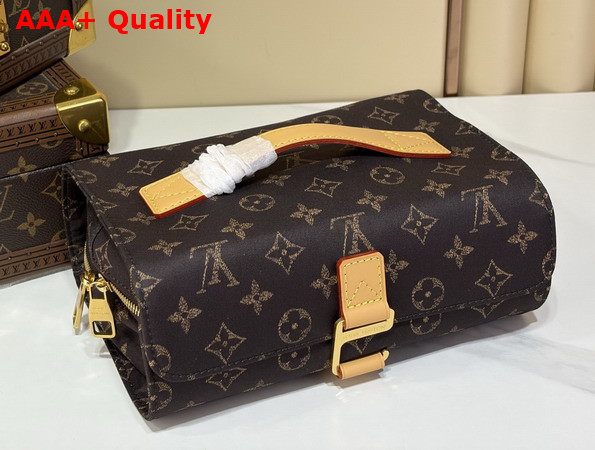 Louis Vuitton Hanging Toiletry Bag in Monogram Louis Vuitton Silk Tech M2A500 Replica