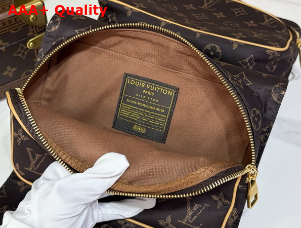 Louis Vuitton Hanging Toiletry Bag in Monogram Louis Vuitton Silk Tech M2A500 Replica
