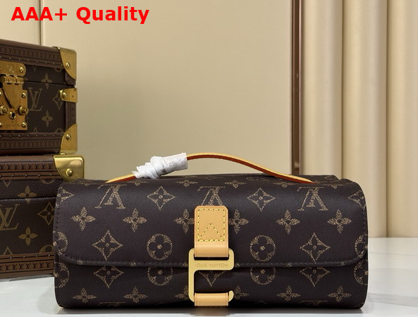 Louis Vuitton Hanging Toiletry Bag in Monogram Louis Vuitton Silk Tech M2A500 Replica
