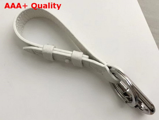 Louis Vuitton Harness Dragonne Bag Charm and Key Holder White MP2363 Replica