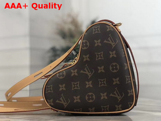 Louis Vuitton Heart Shoulder Bag in Monogram Canvas Replica