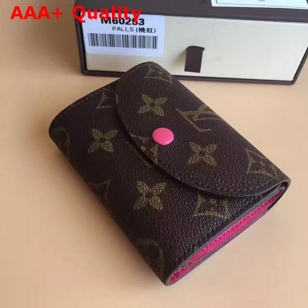 Louis Vuitton Helene Wallet Monogram with Fuchsia Interior Replica