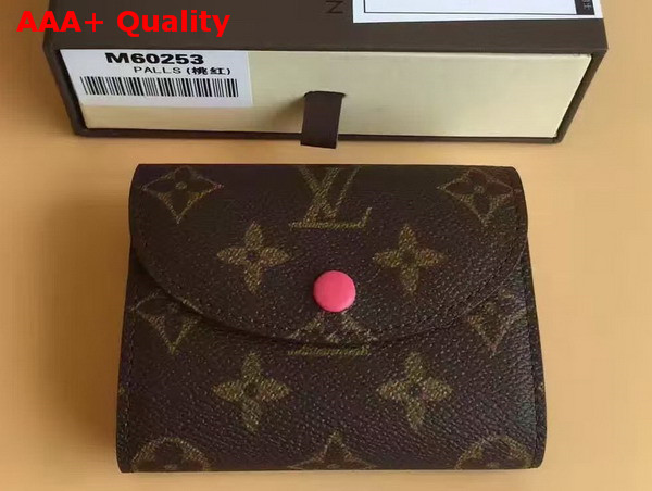 Louis Vuitton Helene Wallet Monogram with Fuchsia Interior Replica