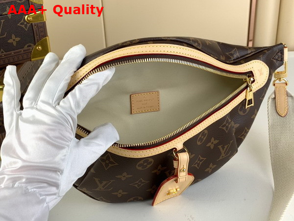 Louis Vuitton High Rise Bumbag in Monogram Coated Canvas M46784 Replica