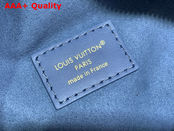 Louis Vuitton High Rise PM Denim Blue Monogram Empreinte Leather M28356 Replica