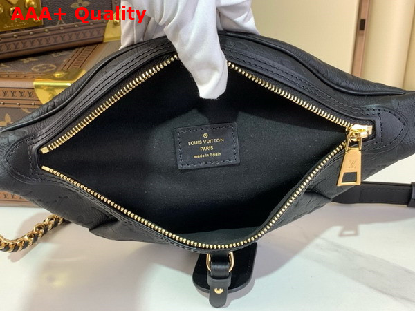 Louis Vuitton High Rrise PM Bumbag in Black Monogram Empreinte Leather M14353 Replica