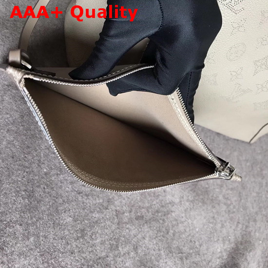 Louis Vuitton Hina MM Galet Mahina Perforated Calf Leather M53140 Replica