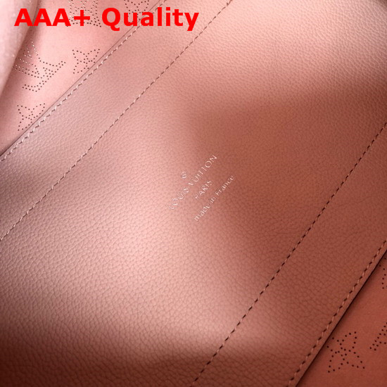 Louis Vuitton Hina MM Magnolia Mahina Perforated Calf Leather Replica