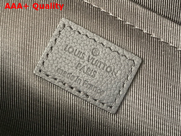 Louis Vuitton Hobo Hamac Bag Ultra Black Monogram Shadow Embossed Cowhide Leather M12850 Replica