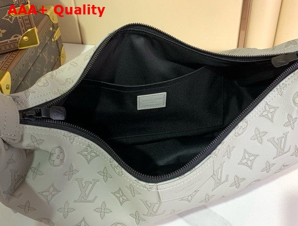 Louis Vuitton Hobo Hamac Bag in Sand Monogram Shadow Embossed Cowhide Leather M24468 Replica