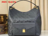 Louis Vuitton Hobo Metis Black Monogram Empreinte Leather M27189 Replica