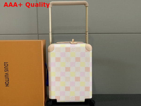 Louis Vuitton Horizon 55 Peach Damierlicious Coated Canvas N40741 Replica