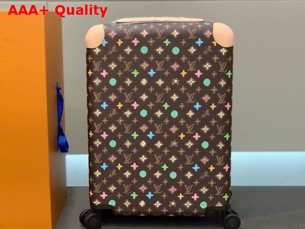 Louis Vuitton Horizon 55 Rolling Case in Chocolate Monogram Craggy Coated Canvas M47070 Replica