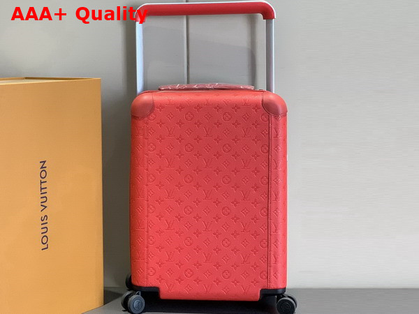 Louis Vuitton Horizon 55 Rouge Monogram Taurillon Leather M23628 Replica