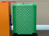 Louis Vuitton Horizon 55 Taigarama Castus Green Taiga Cowhide Leather and Monogram Coated Canvas M31043 Replica