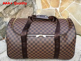Louis Vuitton Horizon Soft Duffle 55 in Damier Ebene Canvas Replica