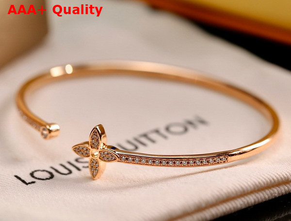 Louis Vuitton Idylle Blossom Twist Bracelet Pink Gold and Diamonds Q95690 Replica