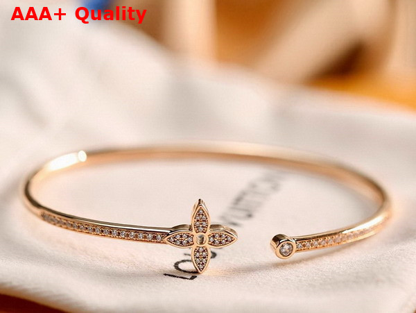 Louis Vuitton Idylle Blossom Twist Bracelet Pink Gold and Diamonds Q95690 Replica