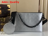 Louis Vuitton In The Loop Damier Glitter Leather and Black Taurillon Monogram Leather M59682 Replica