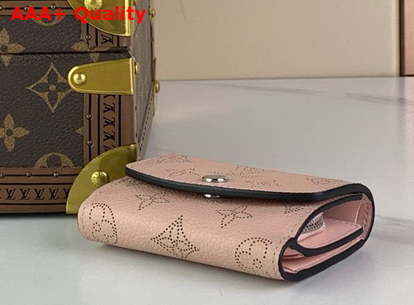 Louis Vuitton Iris XS Wallet in Rose Jasmin Pink Mahina Perforated Calf Leather M82795 Replica