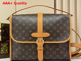 Louis Vuitton Jet Lag Bag MM Monogram Archive Coated Canvas M2A655 Replica