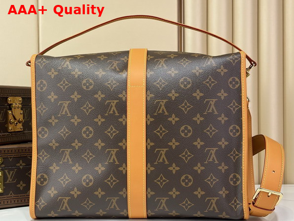 Louis Vuitton Jet Lag Bag MM Monogram Archive Coated Canvas M2A655 Replica