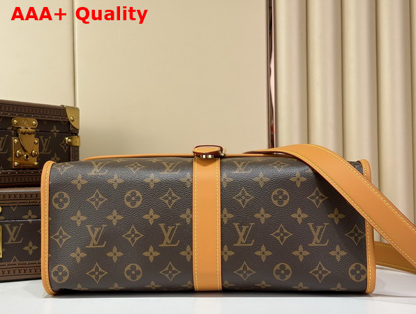 Louis Vuitton Jet Lag Bag MM Monogram Archive Coated Canvas M2A655 Replica