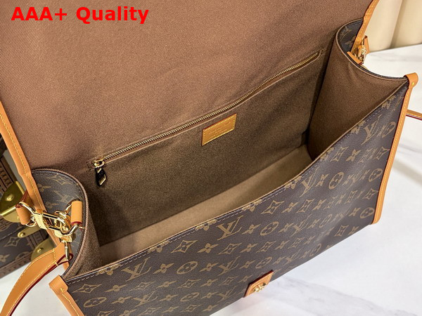 Louis Vuitton Jet Lag Bag MM Monogram Archive Coated Canvas M2A655 Replica