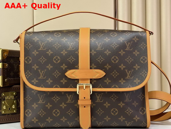 Louis Vuitton Jet Lag Bag MM Monogram Archive Coated Canvas M2A655 Replica